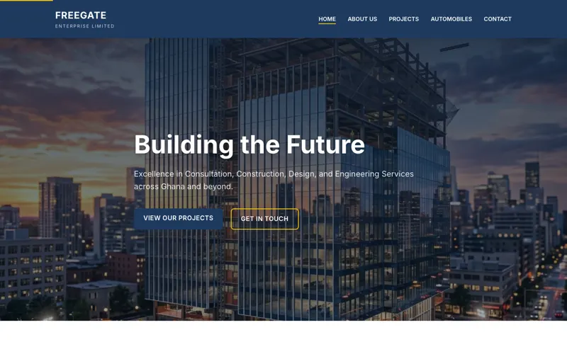 Screenshot of Freegate Enterprise