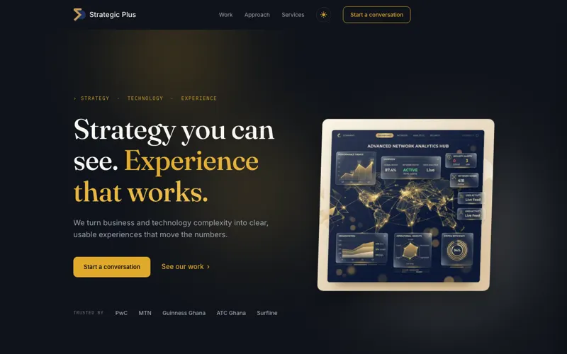 Screenshot of Strategic Plus
